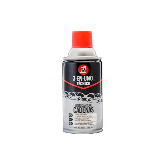 Lubricante de Cadenas 3 en 1 Técnico