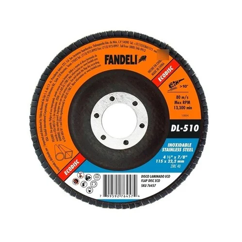 Disco Laminado Z-40 Inoxidable Pro 4 1/2"