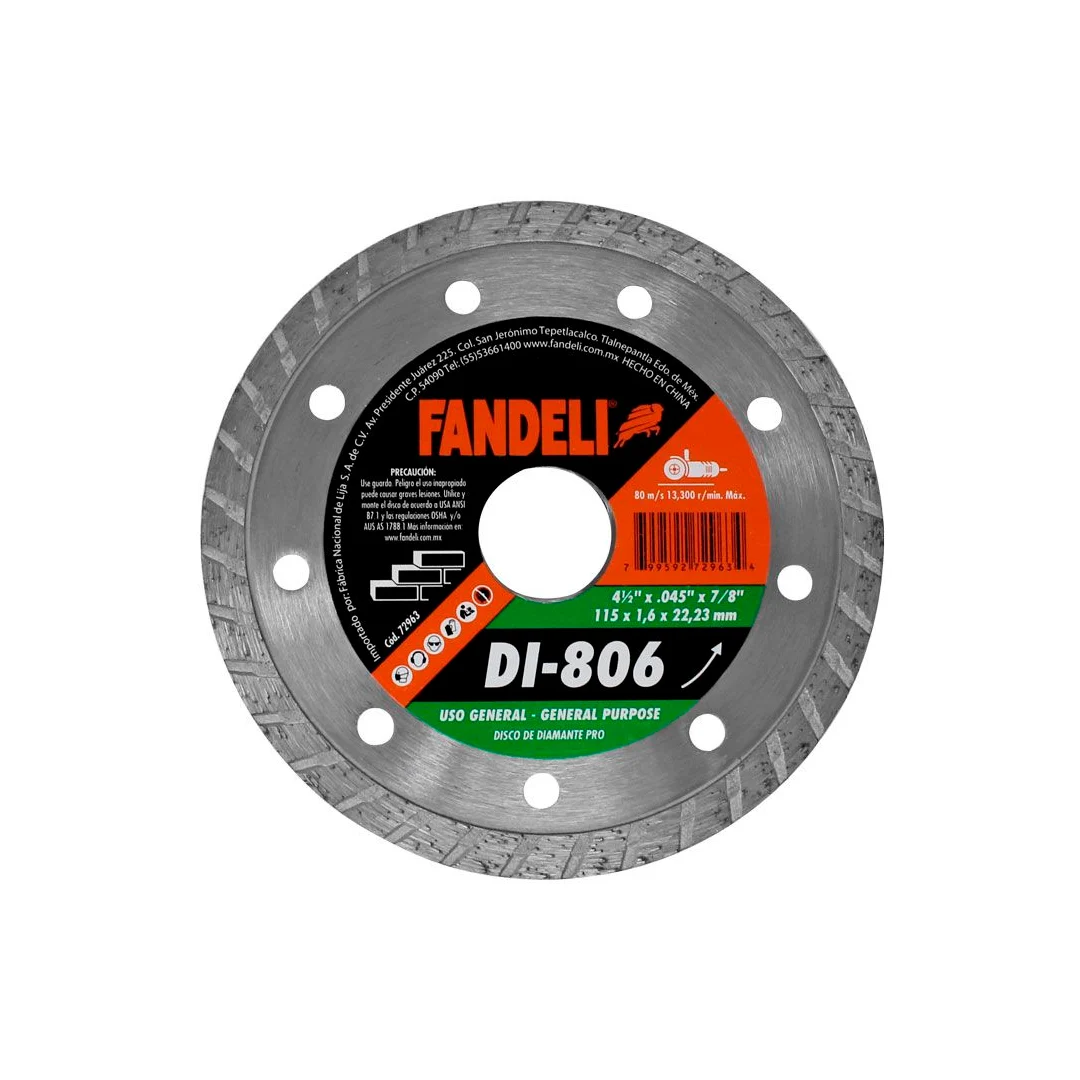 DISCO DIAMANTE TURBO PRO 4½